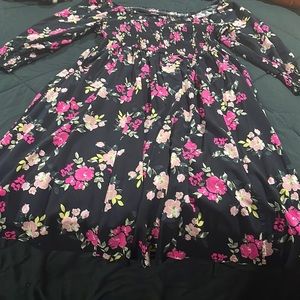 A new torrid floral dress, without tags.